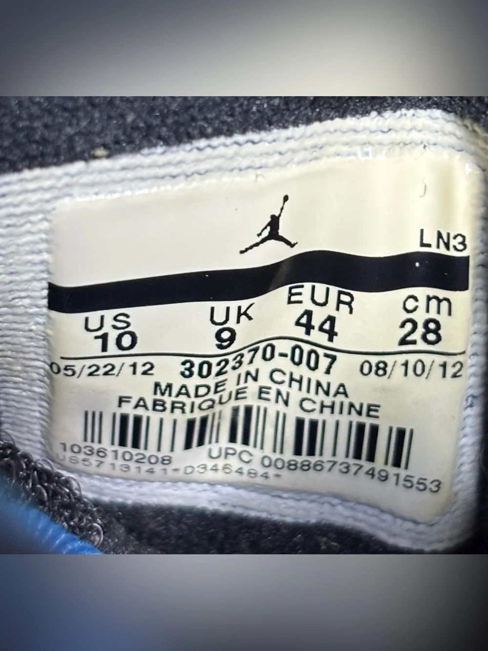 Jordan retro og